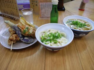 食べたうどん
