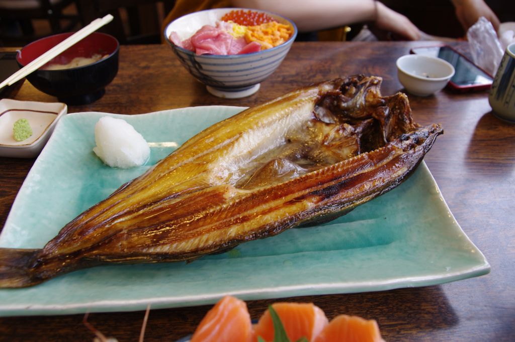 ホッケの炭火焼き','s