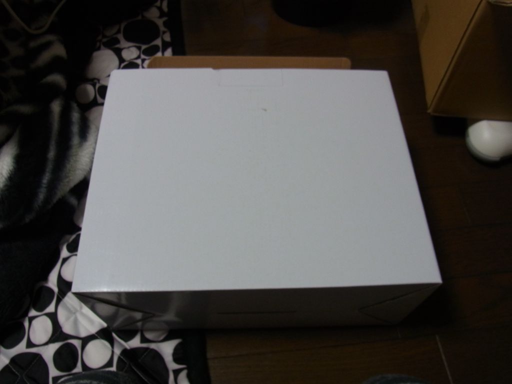 真っ白な梱包箱','s